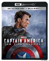 「キャプテン・アメリカ／ザ・ファースト・アベンジャー」4K UHDジャケット (c)2011 MARVEL