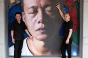 左からリー・カンション、ツァイ・ミンリャン。
