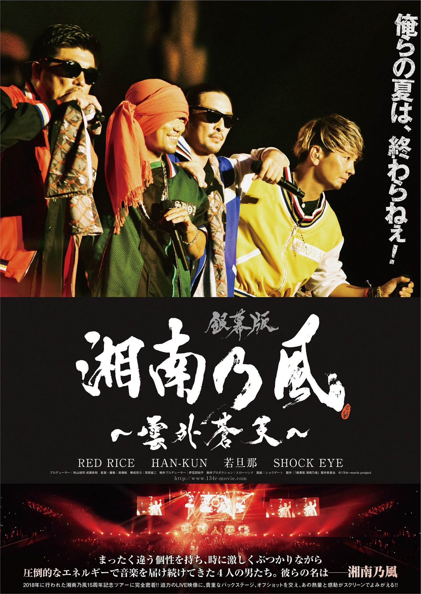 「銀幕版 湘南乃風～雲外蒼天～」メインビジュアル