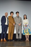 左から松田圭太、村井良大、ジュンQ、真宮葉月。