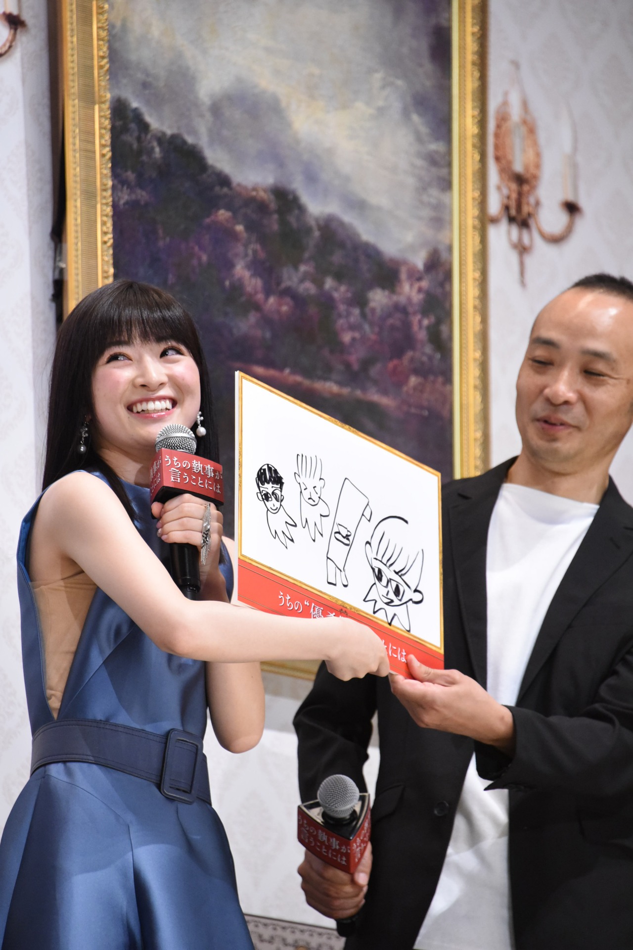 本作の見どころとして、雪倉美優の登場シーンを描いた優希美青（左）。