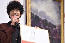 本作の見どころとして、中学生に扮する永瀬廉の絵を描いた清原翔。