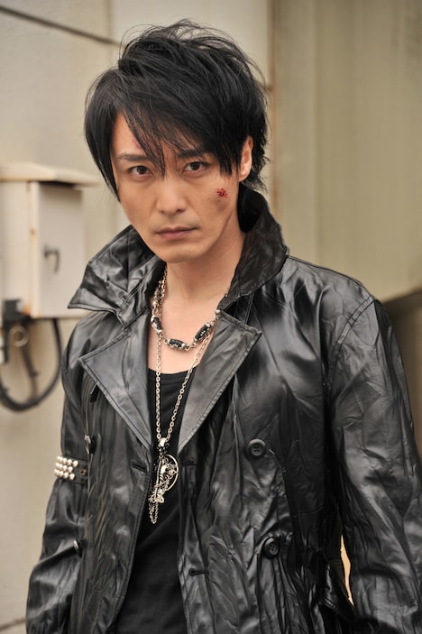 矢車想役の徳山秀典。