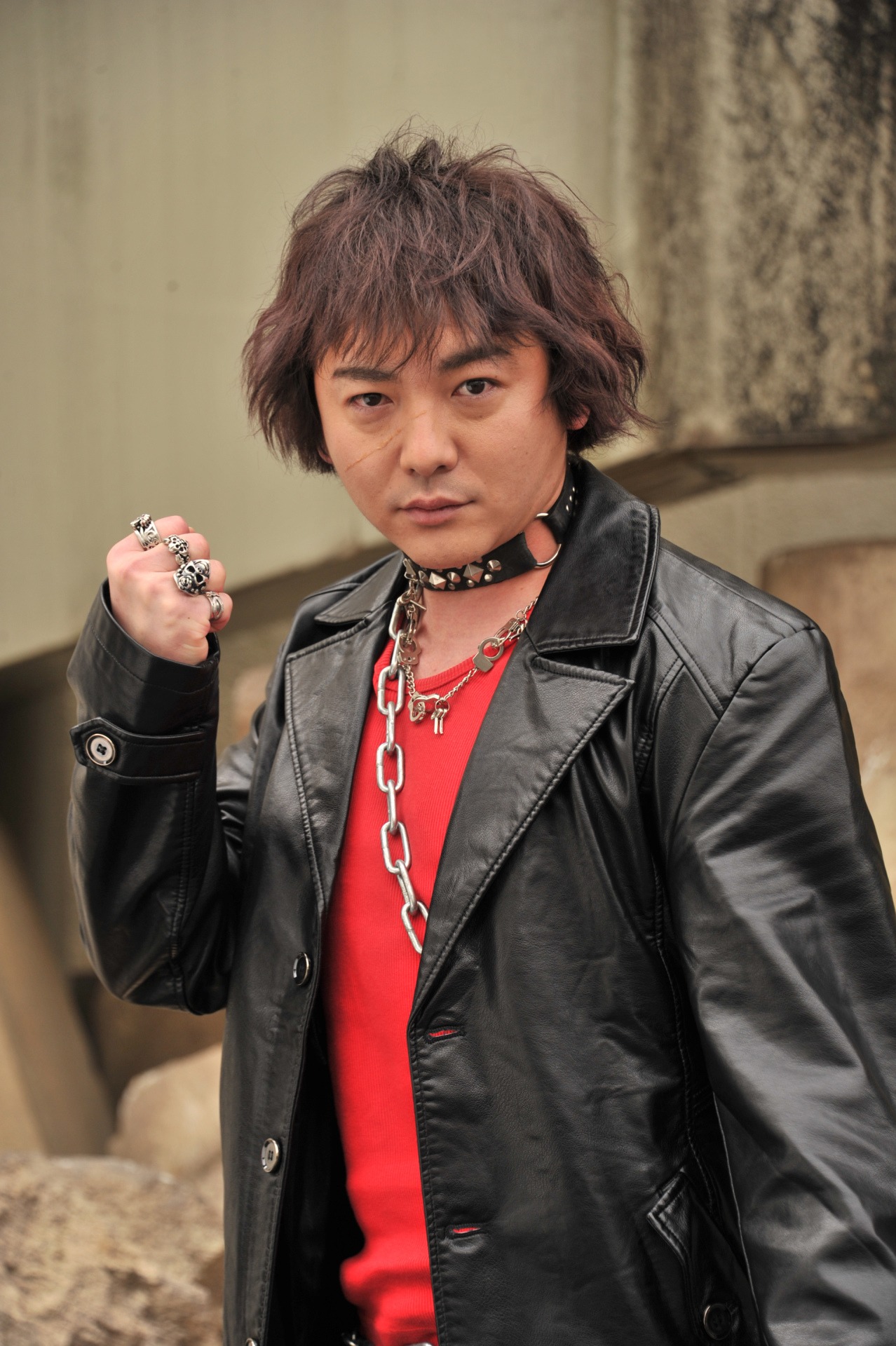 影山瞬役の内山眞人。
