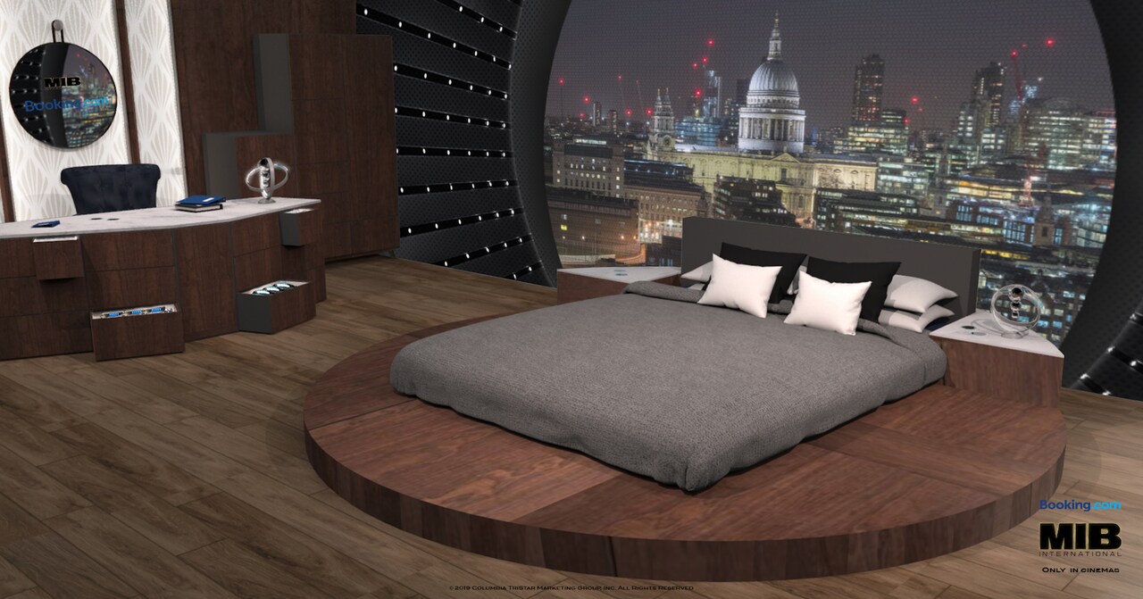 「メン・イン・ブラック」の世界観を堪能！宿泊施設がロンドンに期間限定オープン