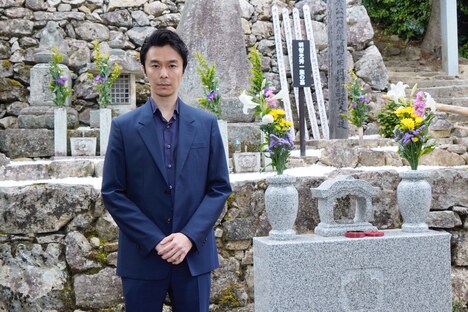 「麒麟がくる」取材会の様子。