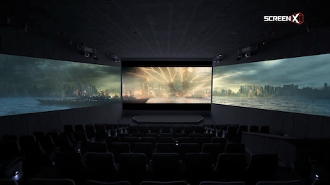 「ゴジラ キング・オブ・モンスターズ」ScreenX上映イメージ