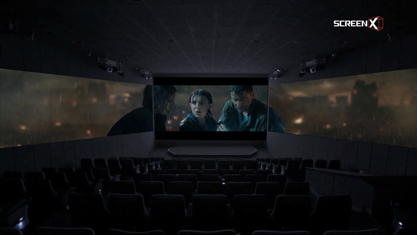 「ゴジラ キング・オブ・モンスターズ」ScreenX上映イメージ