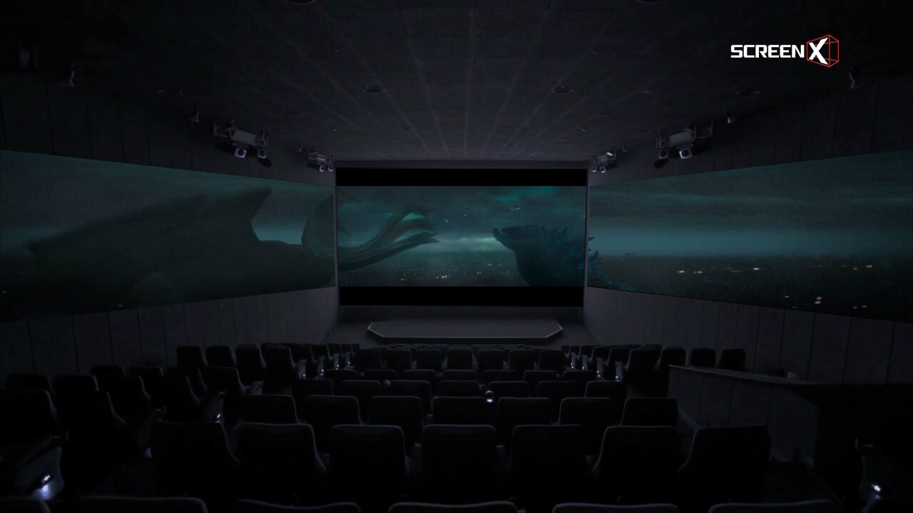 「ゴジラ」ScreenXで公開決定、怪獣決戦や覚醒大爆発を3面スクリーンで