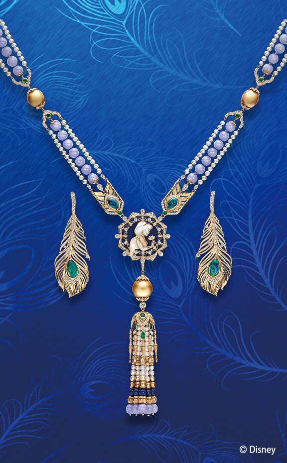 PRINCESS JASMINE ネックレス&イヤリングセット(税込1200万円)