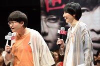 スペシャルゲストMCとして登壇したハリセンボン。