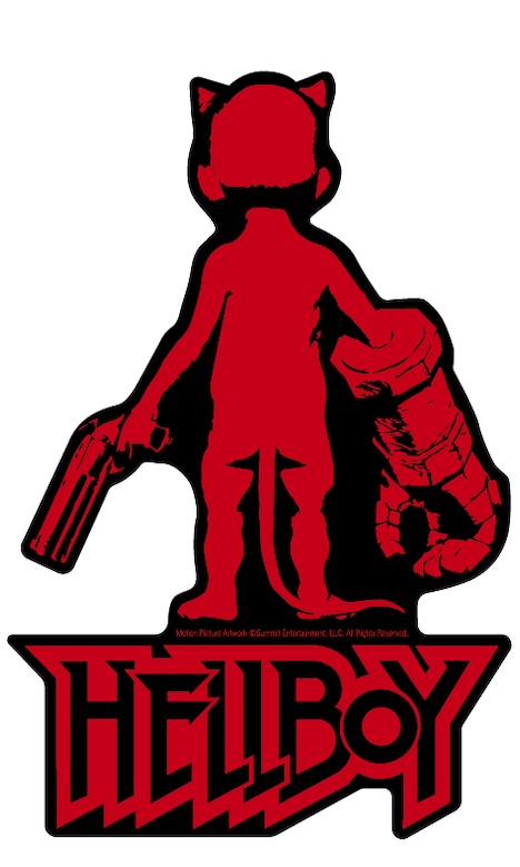 「ヘルボーイ」前売り特典ステッカー（イメージ）