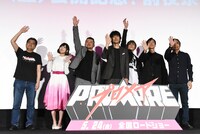 「プロメア」公開記念前夜祭の様子。