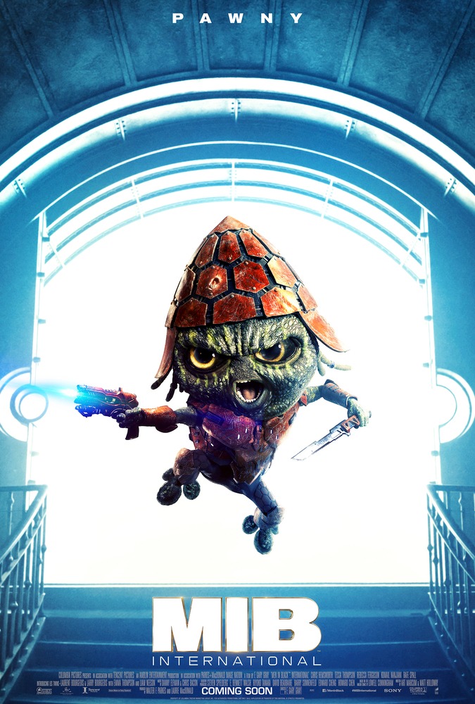 「メン・イン・ブラック：インターナショナル」に登場するポーニィのビジュアル。