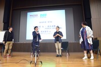 「マスターズ・オブ・シネマ」の様子。左から土田環、鈴木卓爾、矢口史靖、荒木啓子。