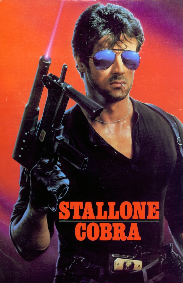 1986年製作の映画「コブラ」海外版ポスタービジュアル。（写真提供：Warner Bros. / Photofest / ゼータ イメージ）