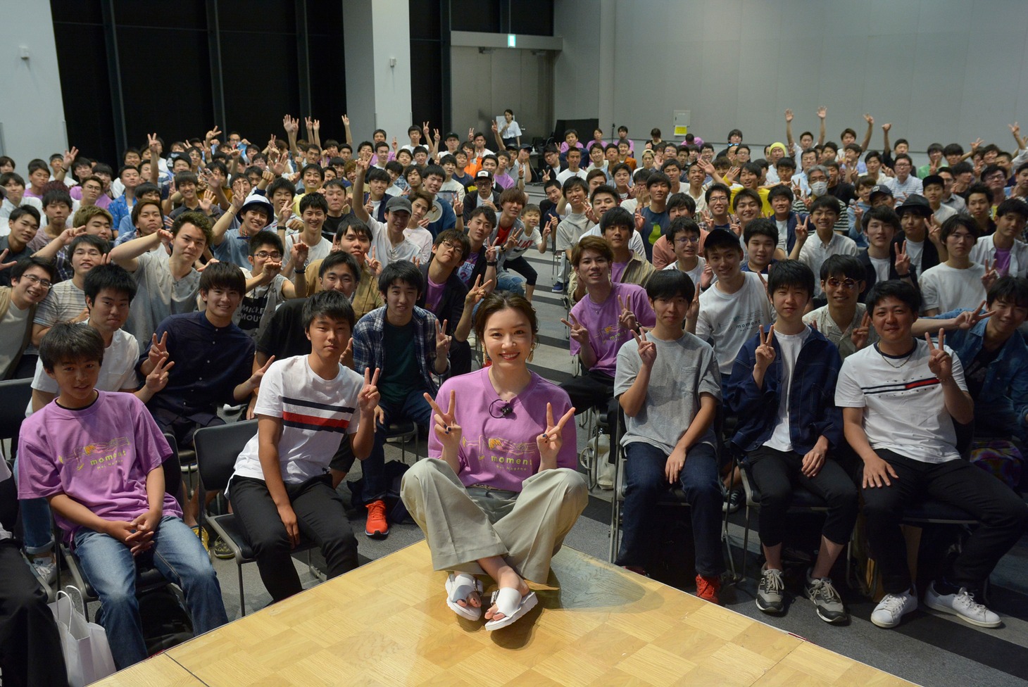 「mei nagano moment special event」の様子。