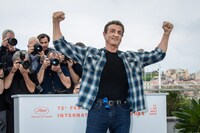 第72回カンヌ国際映画祭に参加したシルヴェスター・スタローン。（写真提供：PHOTOPQR / LE PARISIEN / MAXPPP / ゼータ イメージ）