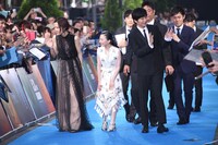 「ゴジラ キング・オブ・モンスターズ」ゴジラカーペットイベントの様子。