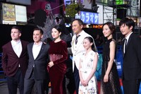 「ゴジラ キング・オブ・モンスターズ」ゴジラカーペットイベントの様子。