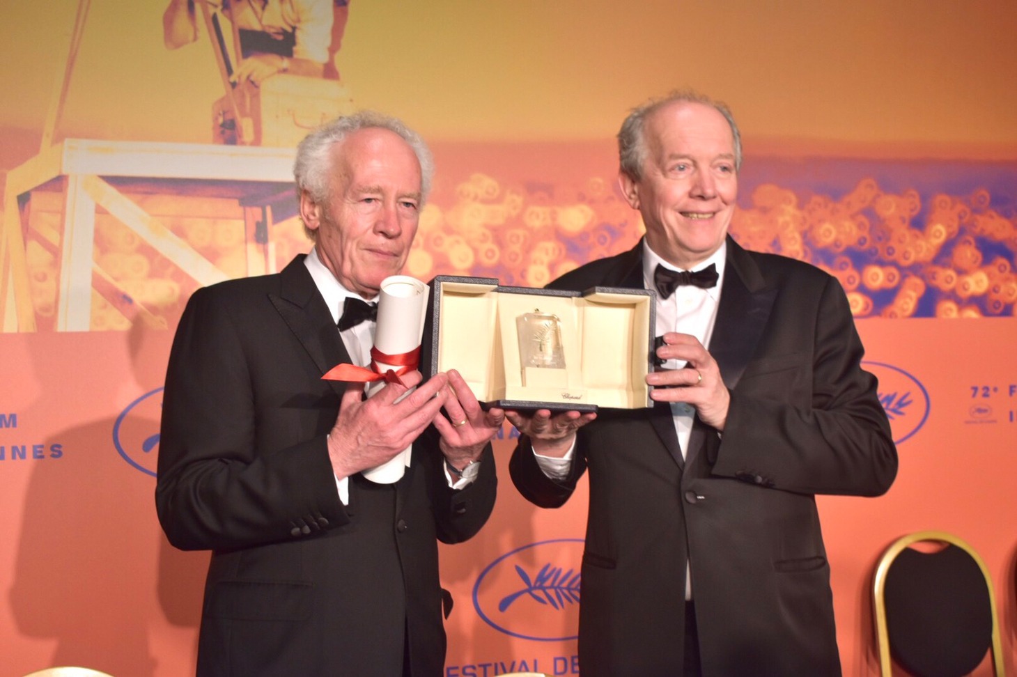 左からジャン＝ピエール・ダルデンヌ、リュック・ダルデンヌ。