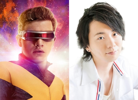 左からサイクロップス、木村良平。