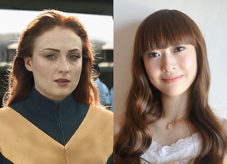 左からジーン・グレイ、能登麻美子。