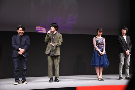 「名前って、ふたつ以上の鐘の音」キャスト・スタッフトークの様子。