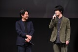 「名前って、ふたつ以上の鐘の音」で監督を務めたたかひろや（左）と、主演の大和孔太（右）。