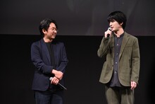 「名前って、ふたつ以上の鐘の音」で監督を務めたたかひろや（左）と、主演の大和孔太（右）。