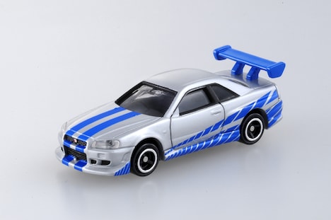 ドリームトミカ「ワイルド・スピード BNR34 / スカイライン GT-R」（756円） (c)TOMY