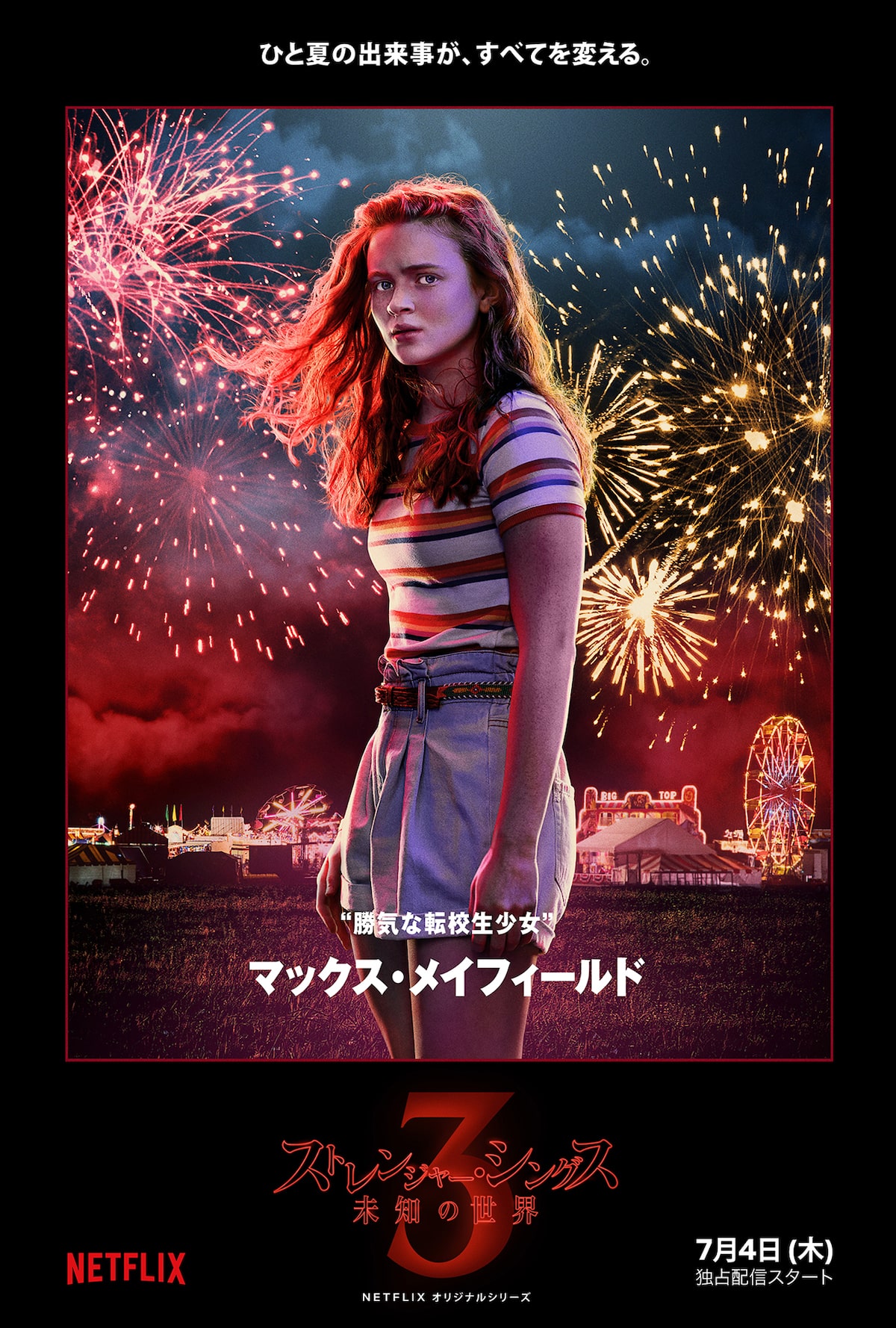 ストレンジャー シングス シーズン3より マックス メイフィールドのキャラクタービジュアル ストレンジャー シングス シーズン3 ウィノナ ライダーが役柄の変化を語る 画像 動画ギャラリー 11 12 映画ナタリー