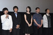 左から佐藤結良、大熊理樹、木引優子、秋山健一、ただのあっ子。