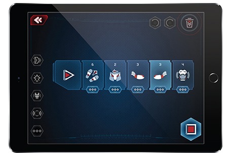 Iron Man MK50 Robotで使用するアプリのイメージ。