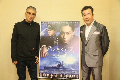 左から福本伸行、高橋のぼる。