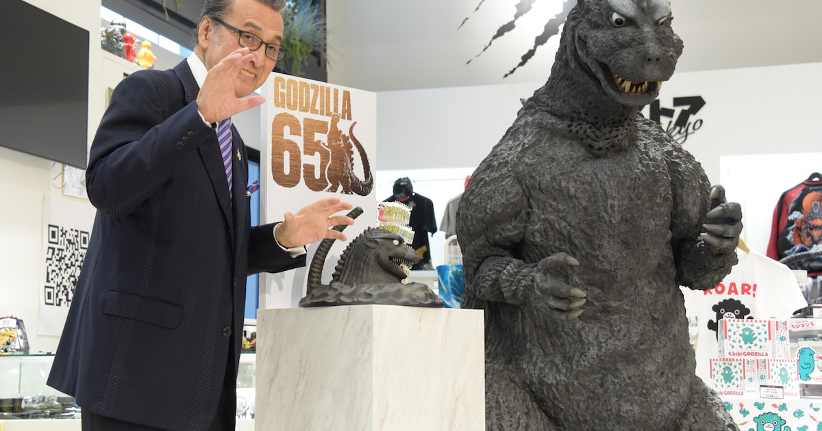 宝田明が“同級生”ゴジラとデビュー65周年を祝う「幸せ者ですね 