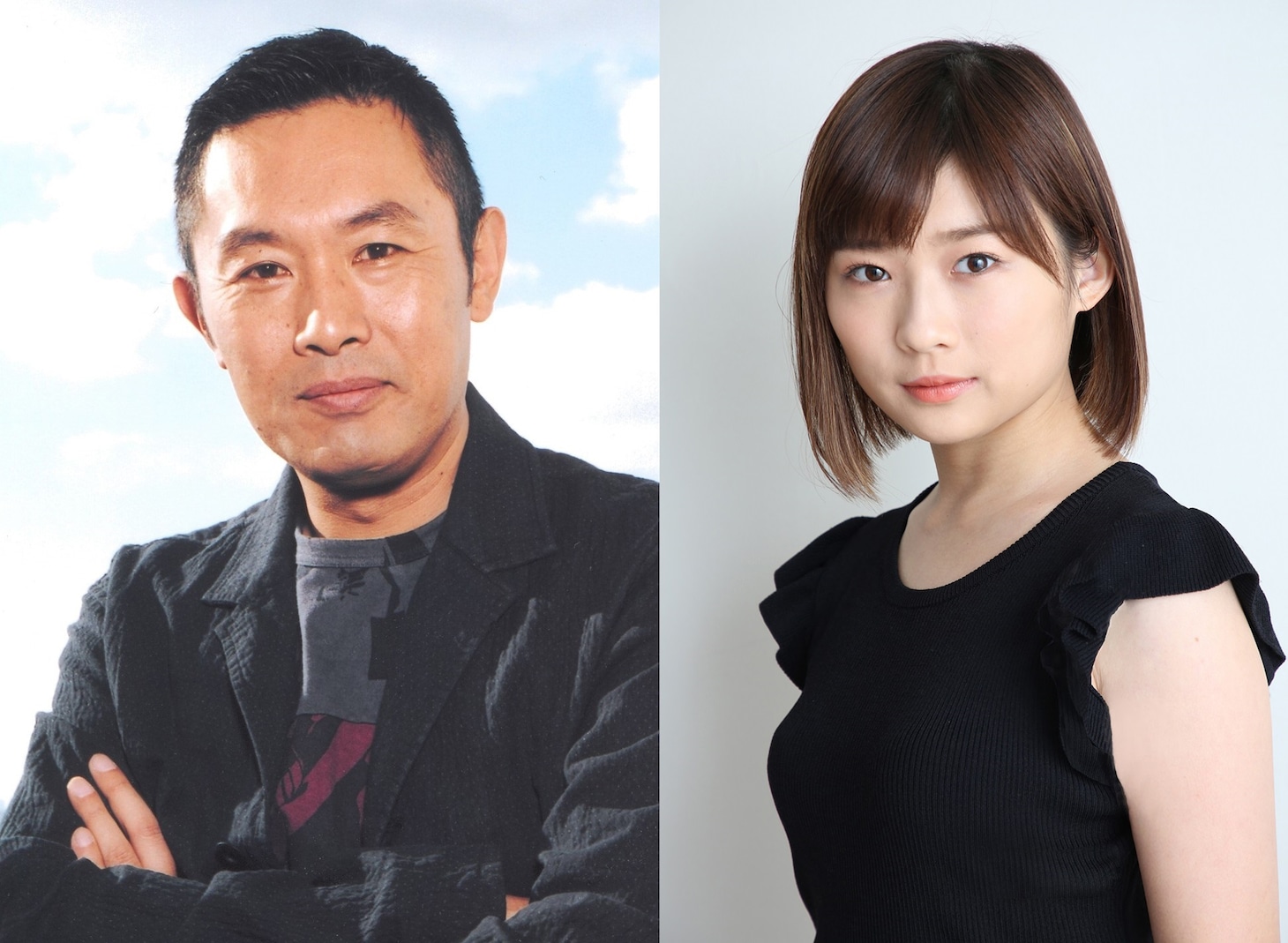 左から内藤剛志、伊藤沙莉。