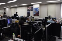 サテライトのオフィス。