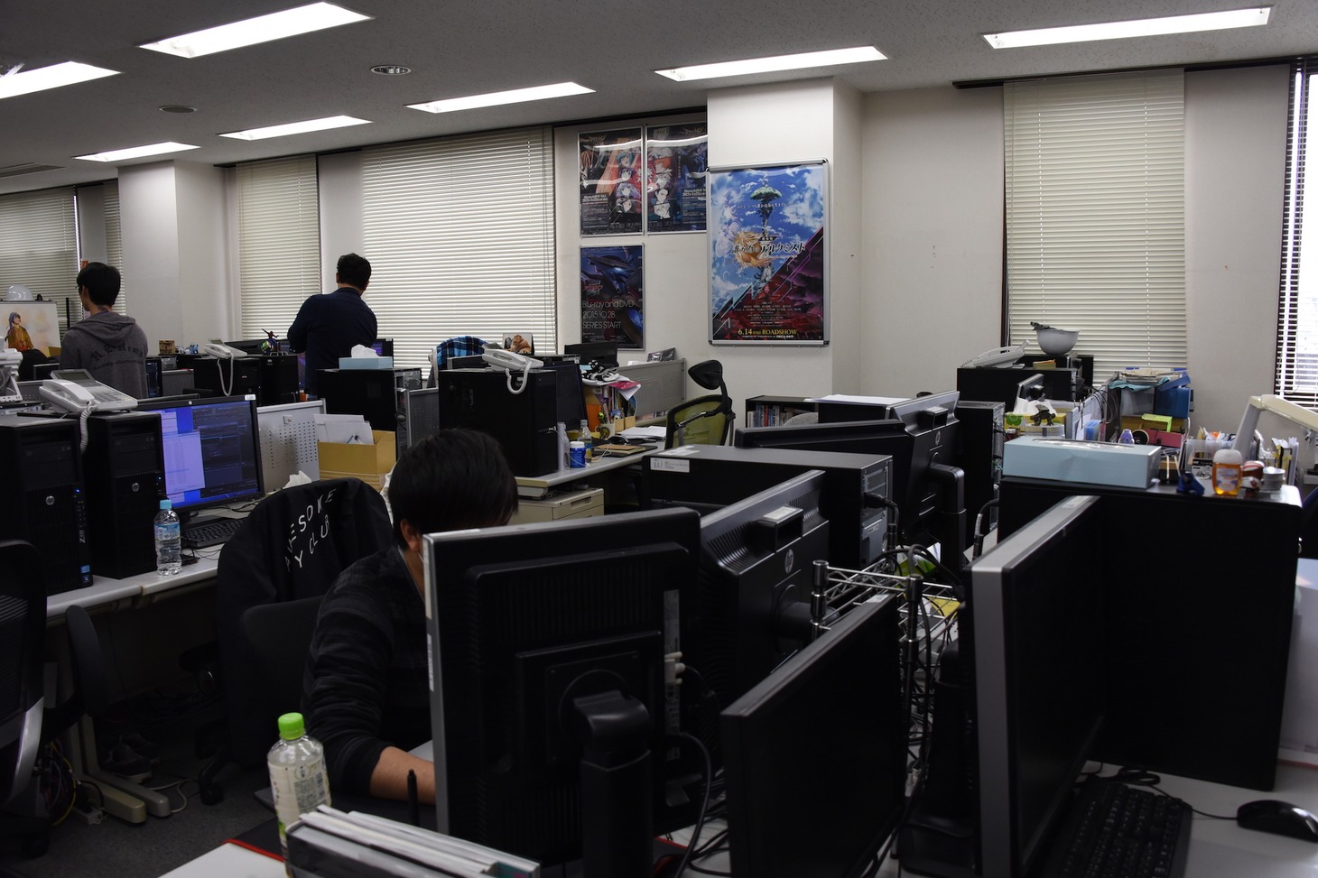 サテライトのオフィス。