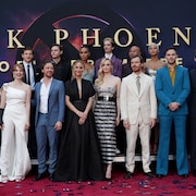 「X-MEN」ワールドプレミアにキャスト集結、YOSHIKIはXポーズ披露