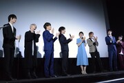 映画「明治東亰恋伽」完成披露イベントの様子。