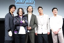 左から斎藤工、永野、金子ノブアキ、SWAY、清水康彦。
