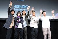 「チーム万力 presents ショートフィルムの未来地図 vol. 2」の様子。