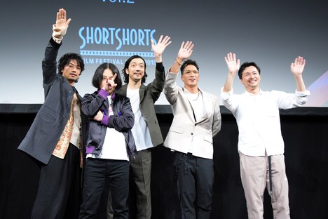 「チーム万力 presents ショートフィルムの未来地図 vol. 2」の様子。