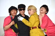 左から小林顕作、魔夜峰央、加藤諒、佐奈宏紀。