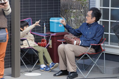 「劇場版 ファイナルファンタジーXIV 光のお父さん」メイキング写真