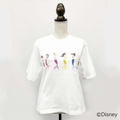 「pua keli / ディズニーコレクション・アリエルシスターズ Tシャツ」（税込6480円）