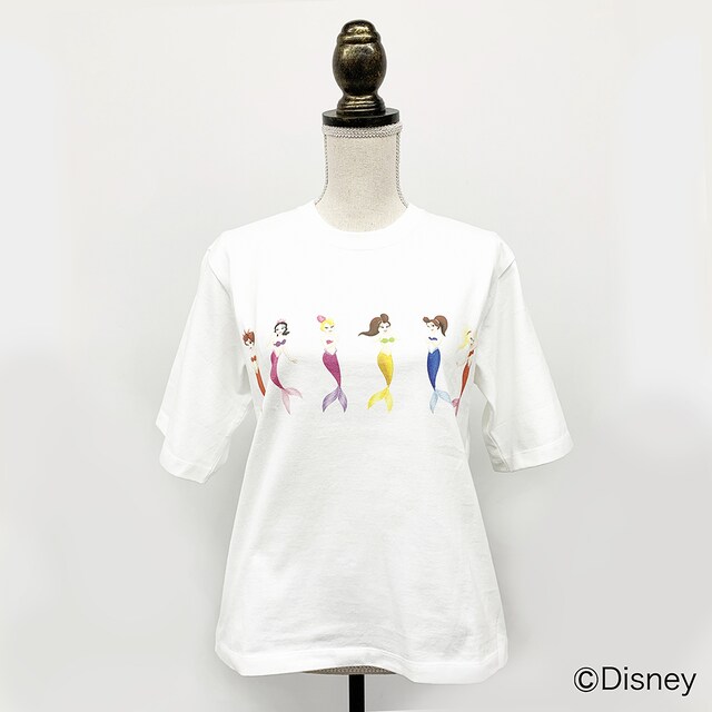 「pua keli / ディズニーコレクション・アリエルシスターズ Tシャツ」（税込6480円）