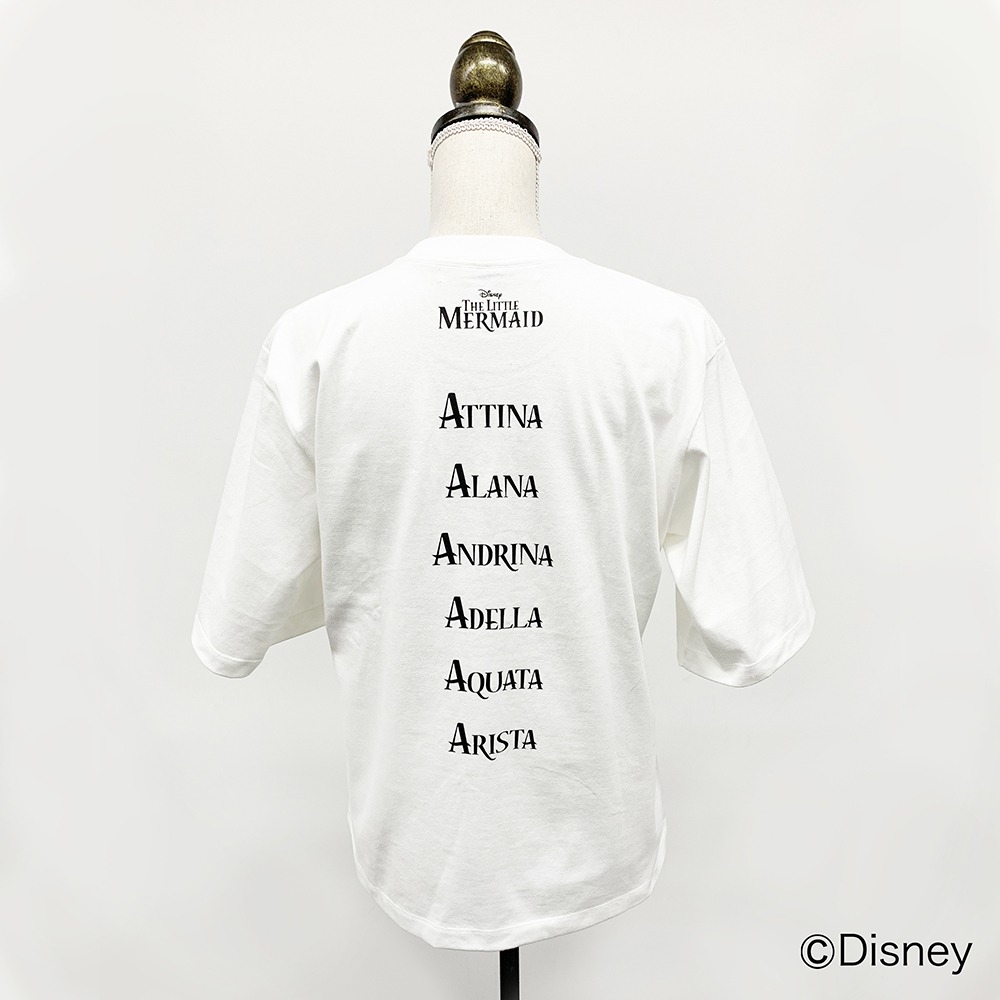「pua keli / ディズニーコレクション・アリエルシスターズ Tシャツ」（税込6480円）