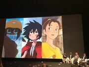 「ちいさな英雄―カニとタマゴと透明人間―」ティーチインの様子。